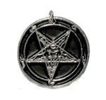 Amulet - Baphomet (Silver Finish)