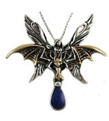Amulet - Bat Rider Fairy (Dreams & Messages)